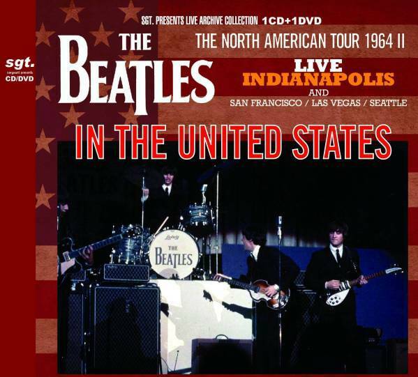 The Beatles USA Indianapolis San Francisco Las Vegas Seattle 1CD 1DVD Set