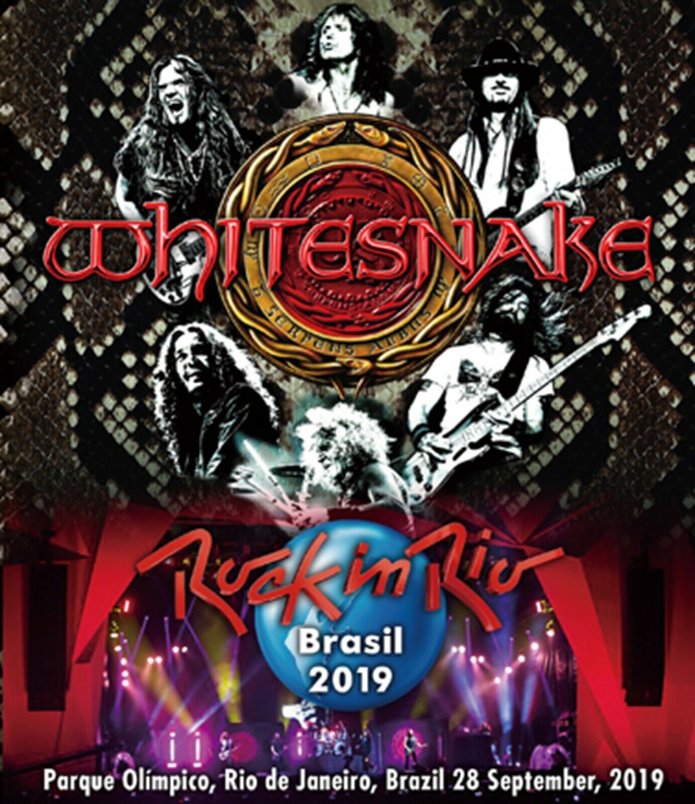 Whitesnake / Rock In Rio Brasil 2019 Blu-ray Pro-shot (1BDR)