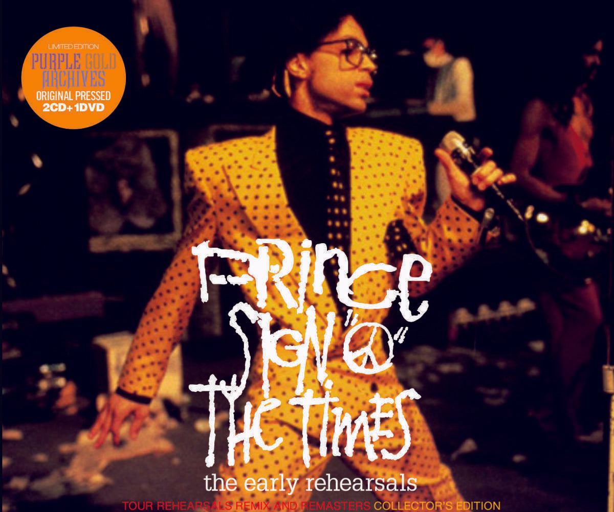 Prince Sign O The Times The Early Rehearsals Remix And Remasters 2 CD 1 DVD