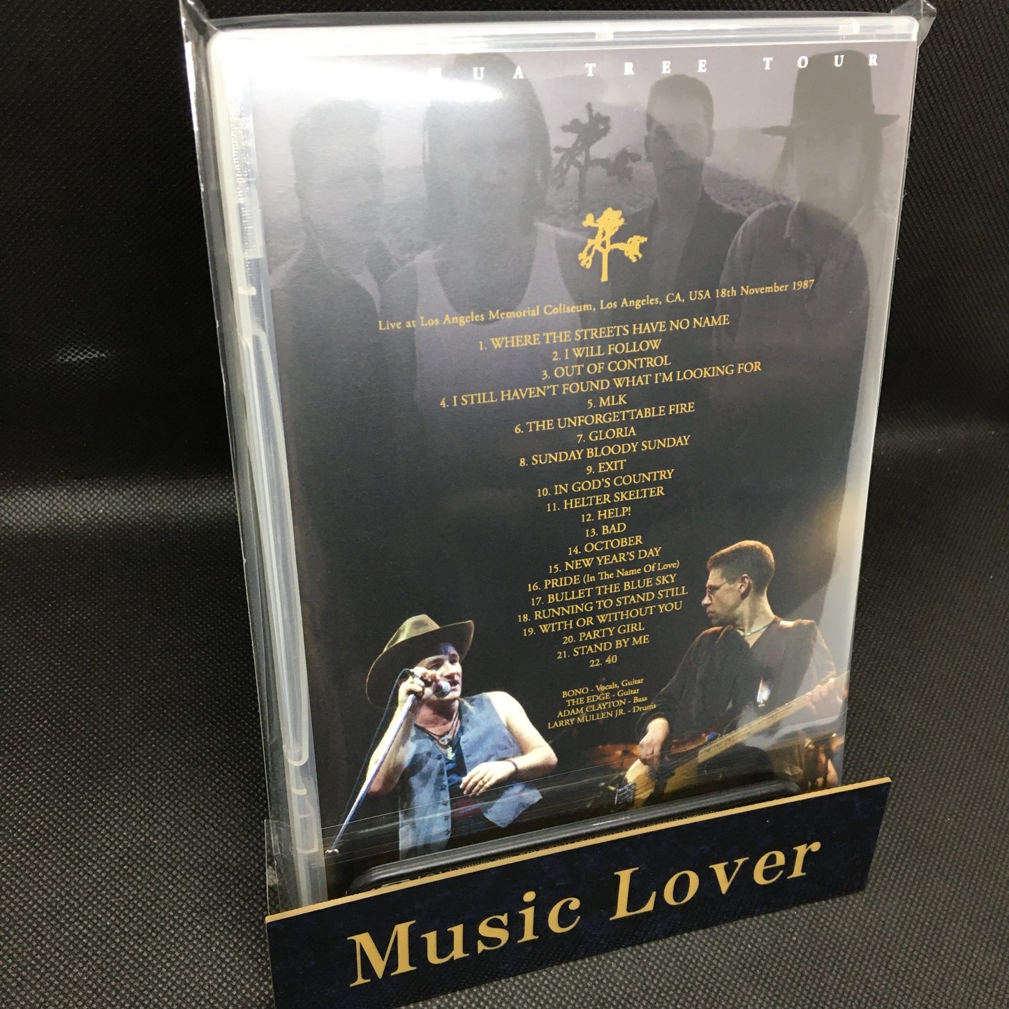 U2 / LOS ANGELES NOVEMBER 1987 2ND NIGHT SBD/AUD MATRIX (1DVDR)