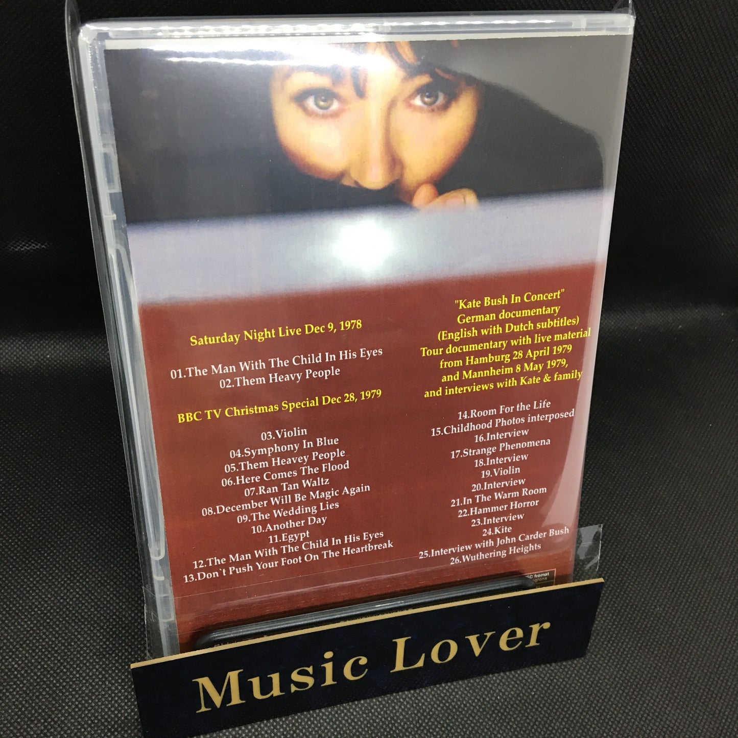 KATE BUSH / BEST COMPILATION PRO SHOT (1DVDR)