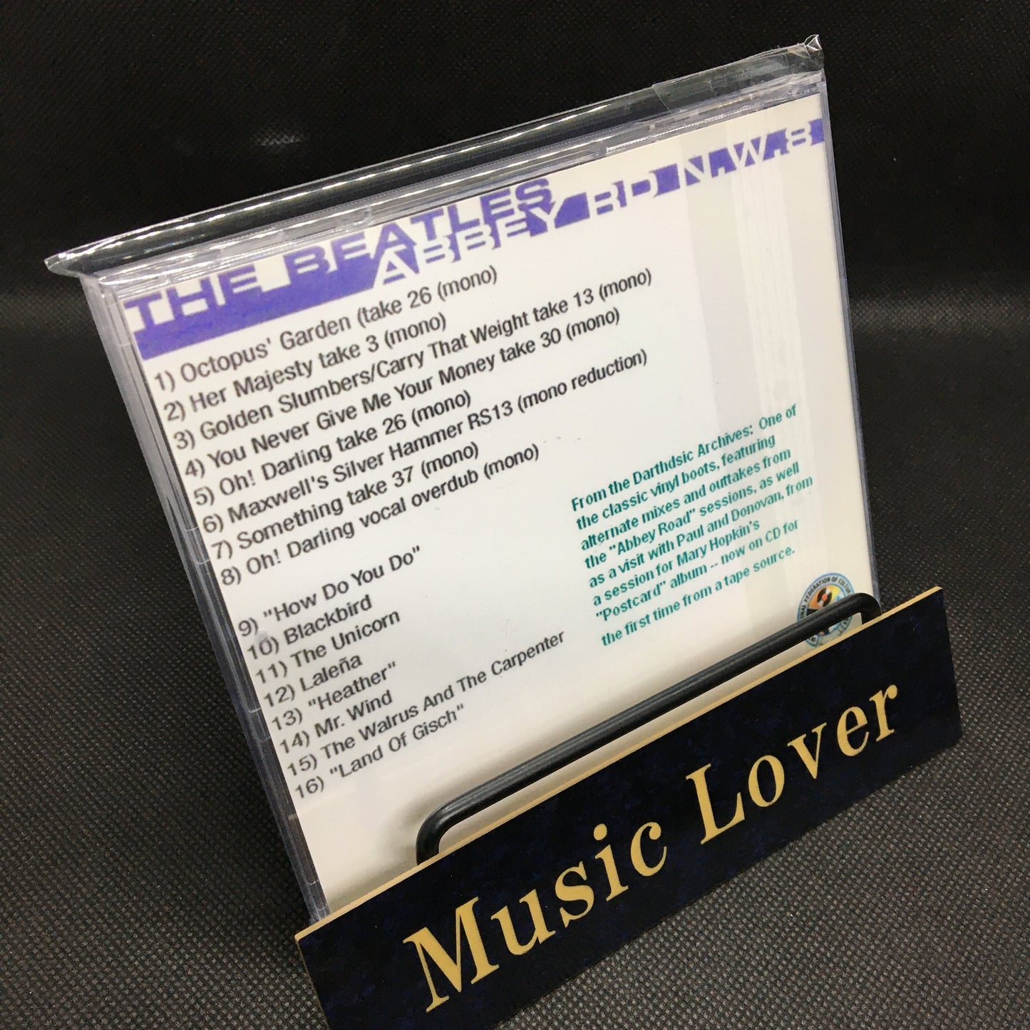 THE BEATLES / ABBY RD N.W.8 Soundboard (1CD)