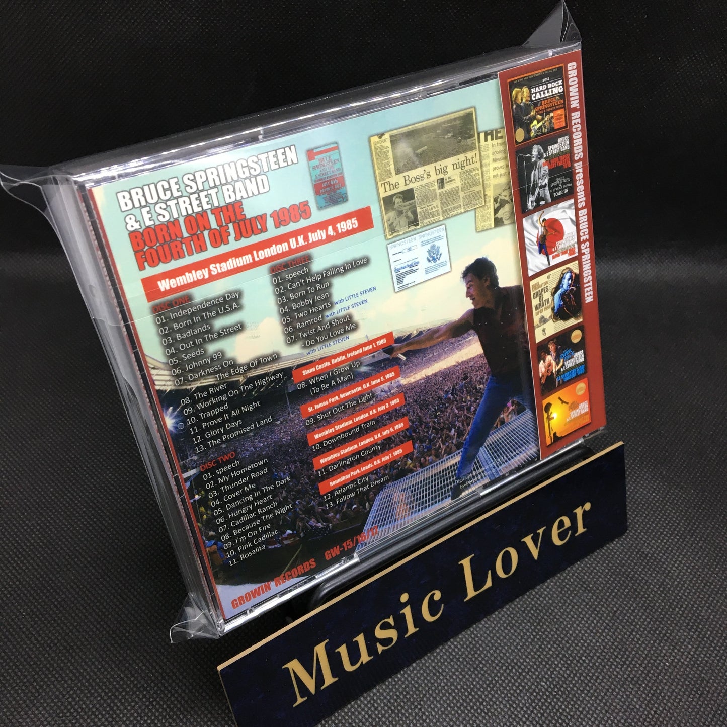 BRUCE SPRINGSTEEN / BORN ON THE FOURTH OF JULY 1985 �y3CD�z