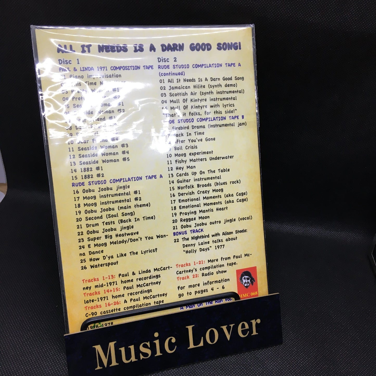 PAUL McCARTNEY / A MAN ON THE RUN VOL.2 TMOQ GAZETTE VOLUME 56 (2CD)