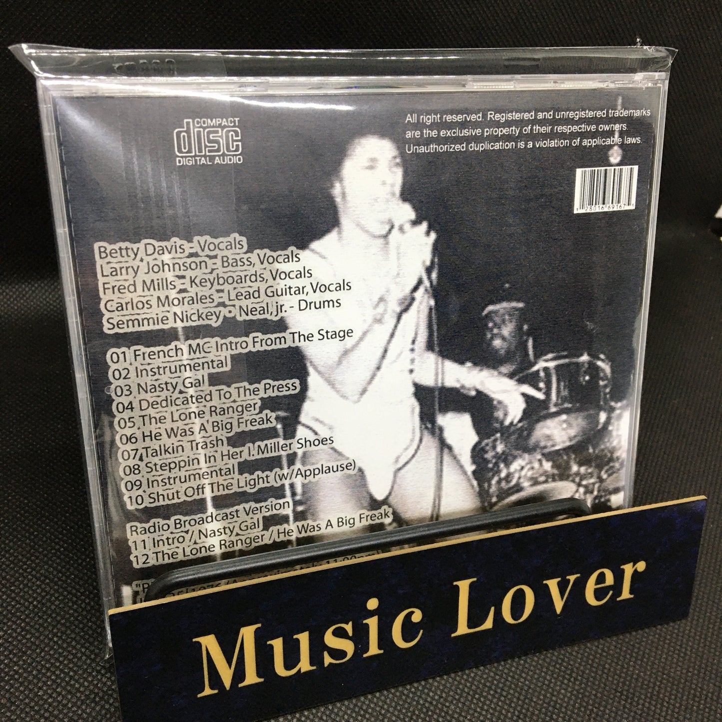 Betty Davis / Riviera '76 Festival Jazz-Rock (1CDR)