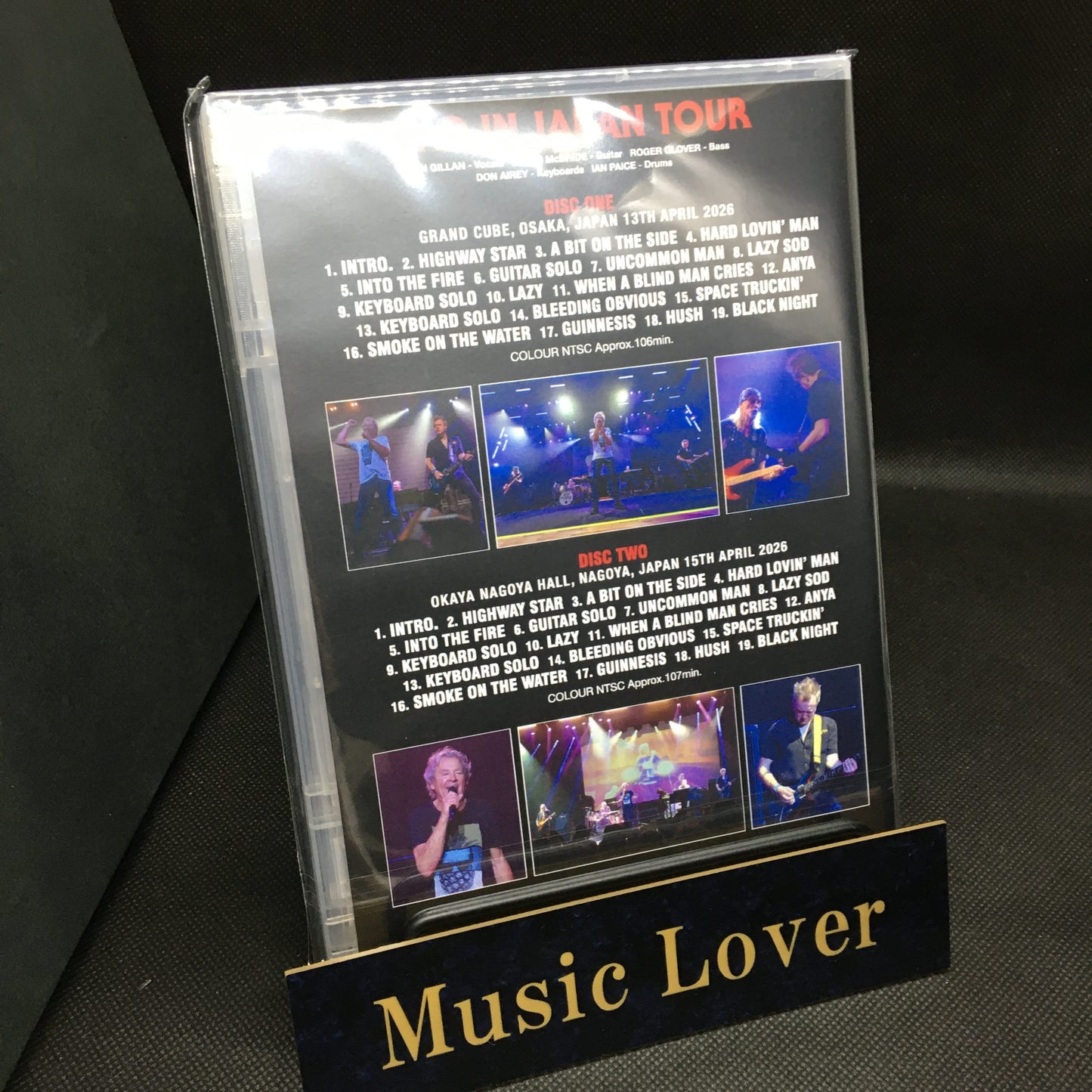 DEEP PURPLE / MAD IN JAPAN TOUR OSAKA & NAGOYA 2026 THE VIDEO (2DVDR)