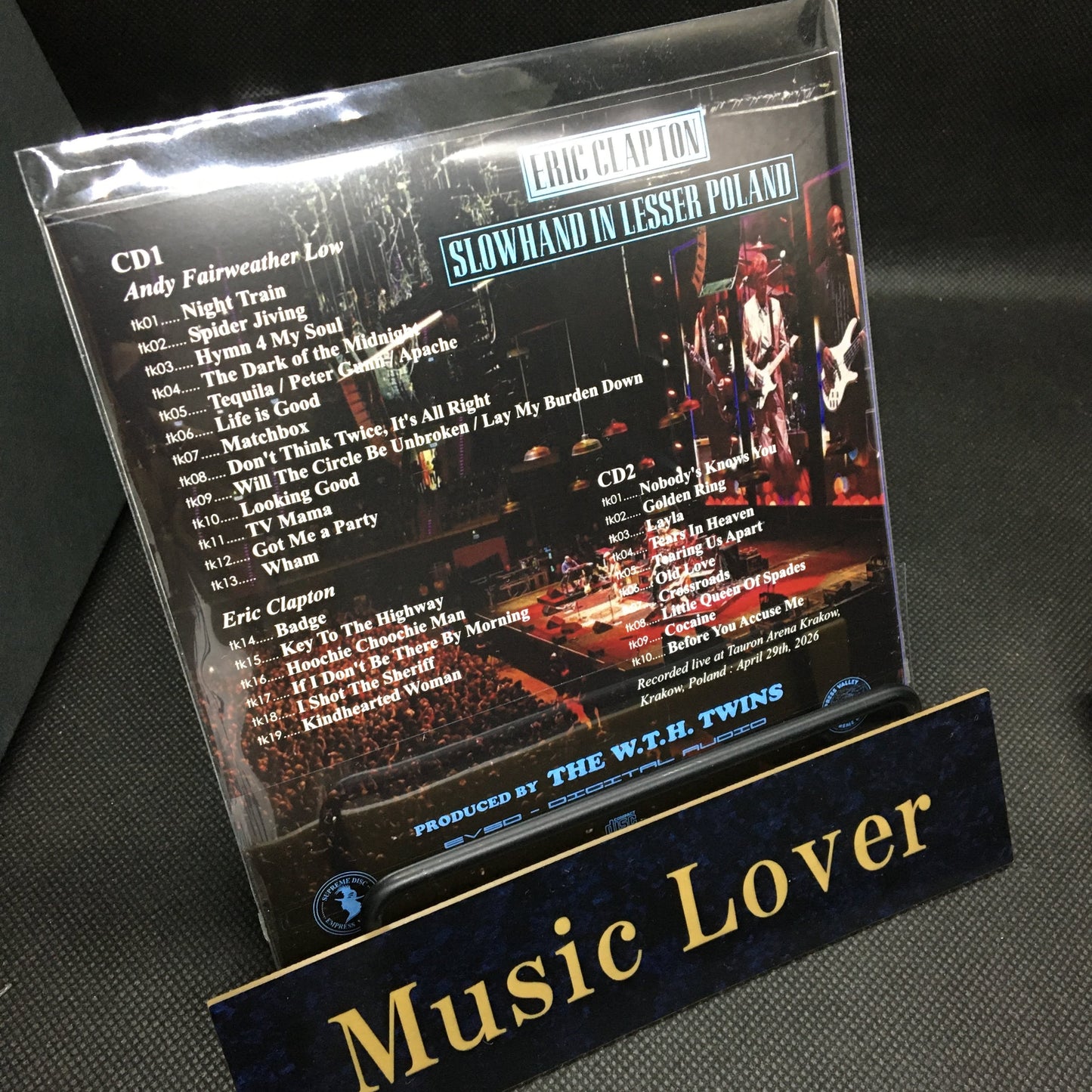 ERIC CLAPTON / SLOWHAND IN LESSER POLAND (2CD)