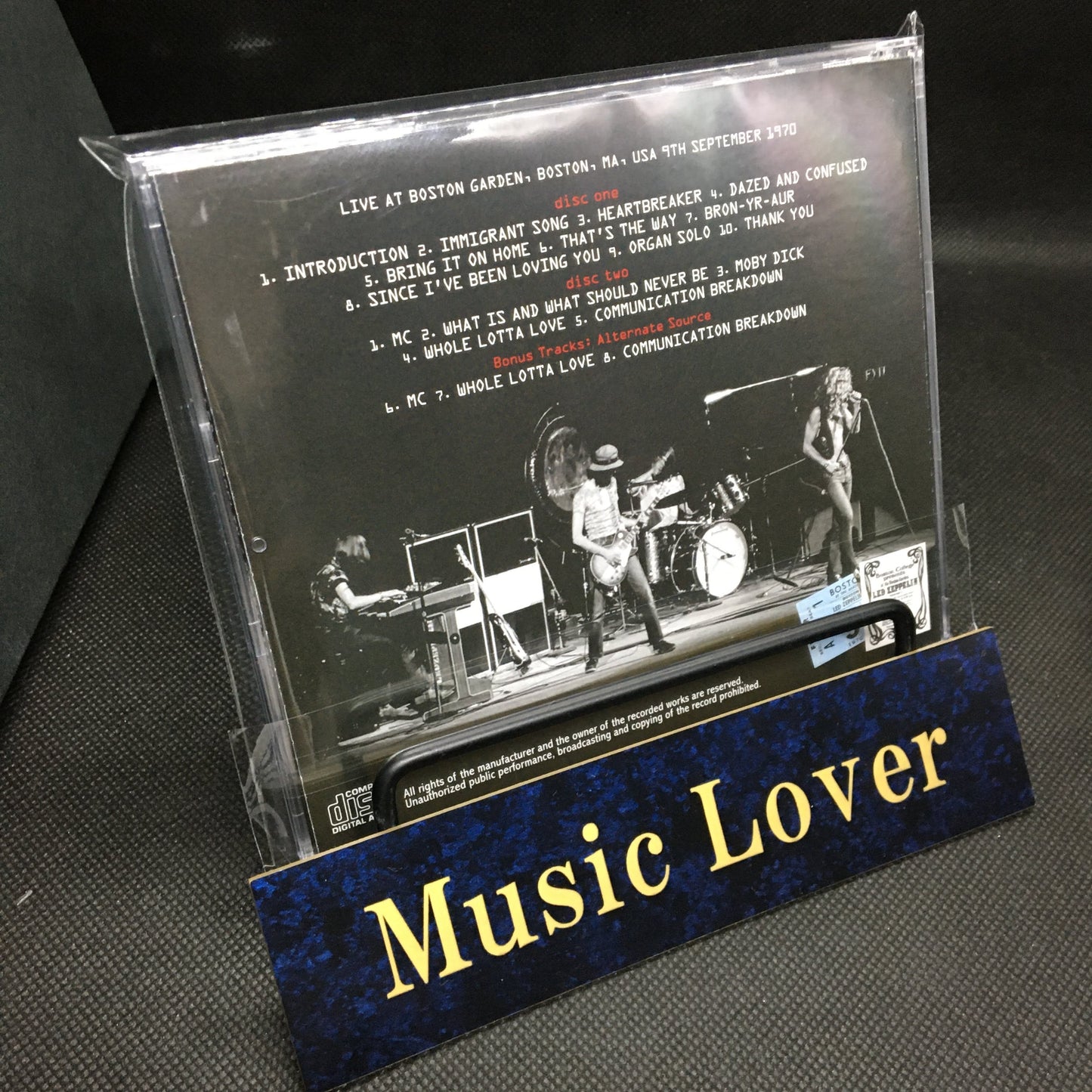 LED ZEPPELIN / BOSTON 1970 (2CD)