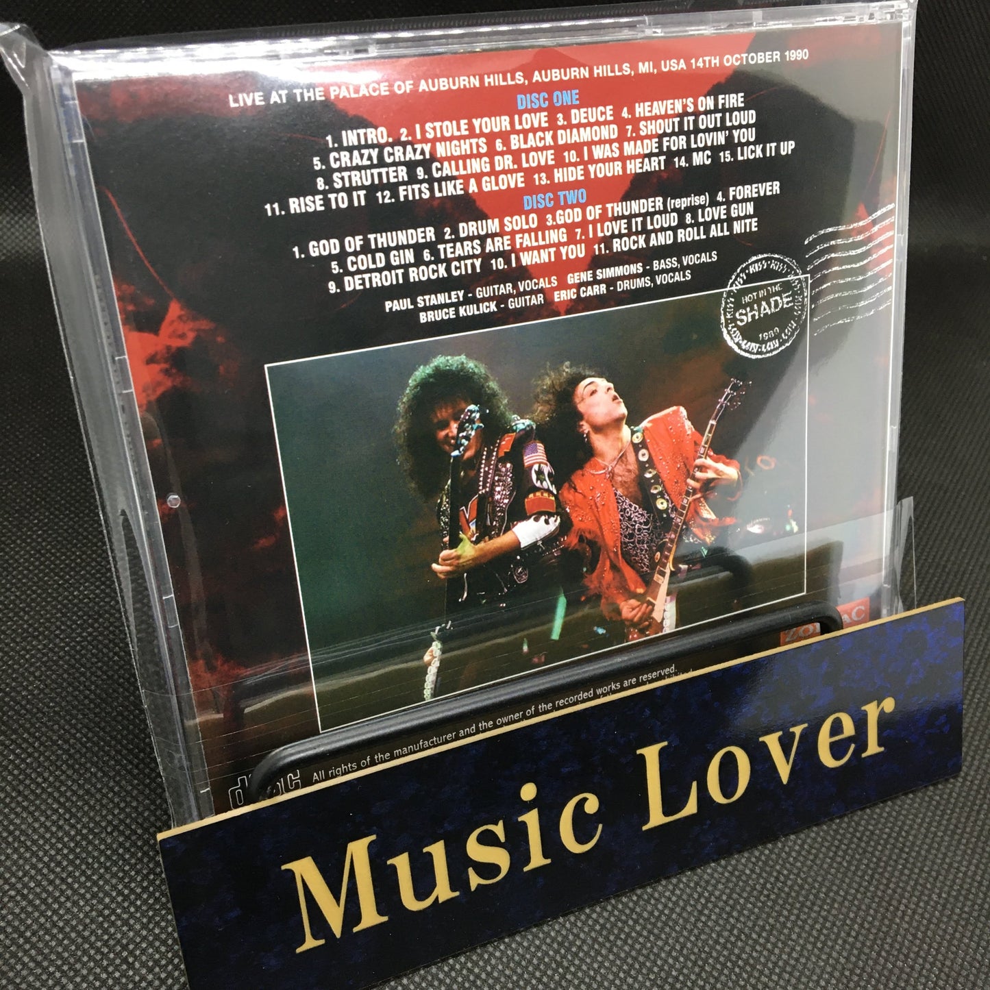 KISS / DETROIT 1990 SOUNDBOARD THE OCTOBER SHOW (2CD)