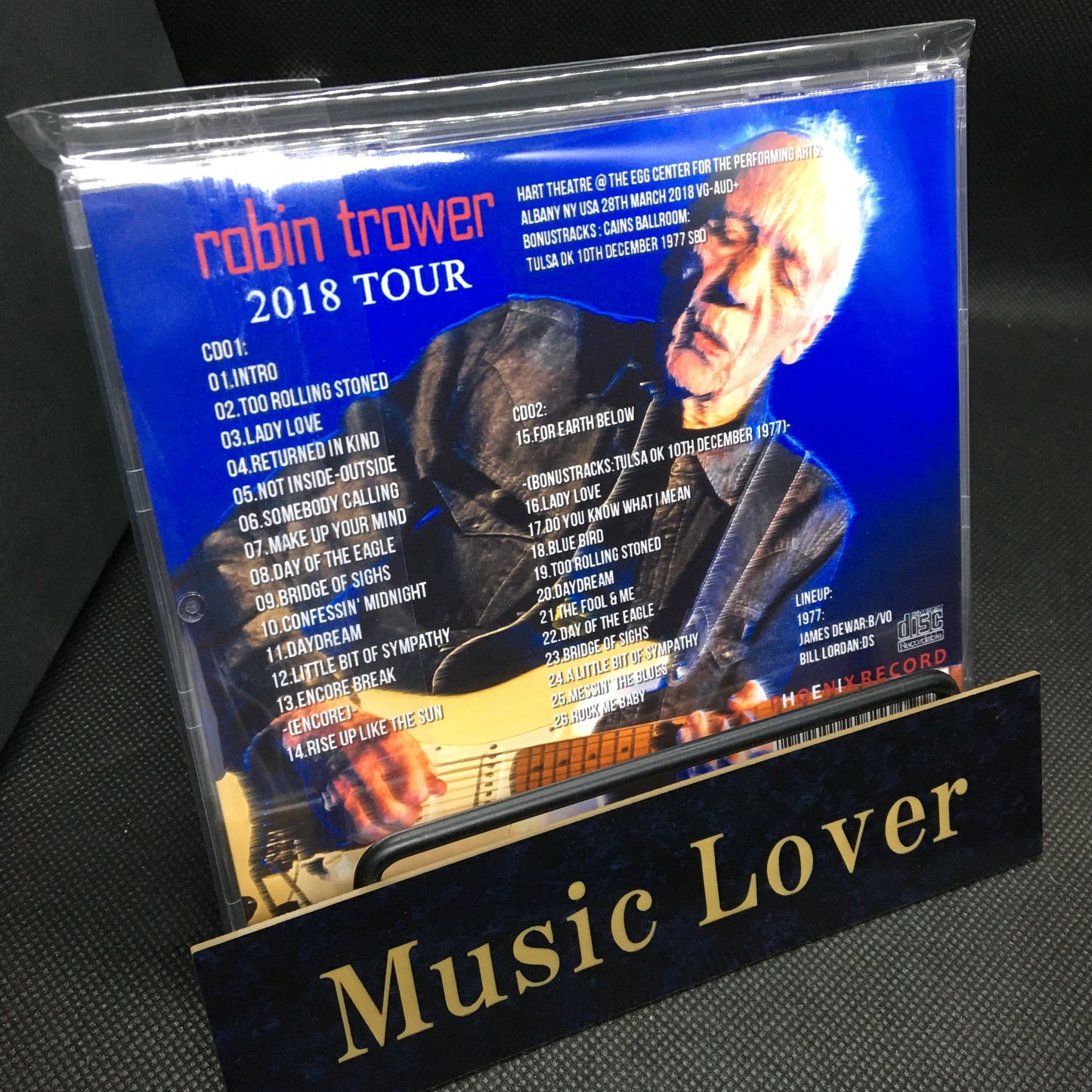 Robin Trower / 2018 North American Tour Hart Theatre (2CDR)