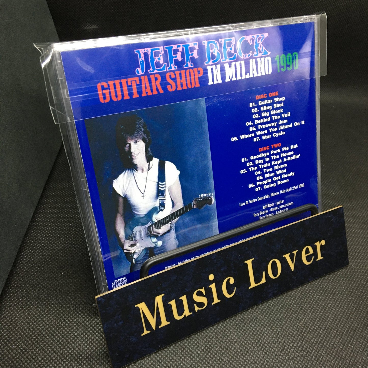 JEFF BECK / GUITAR SHOP IN MILANO 1990 (2CDR)