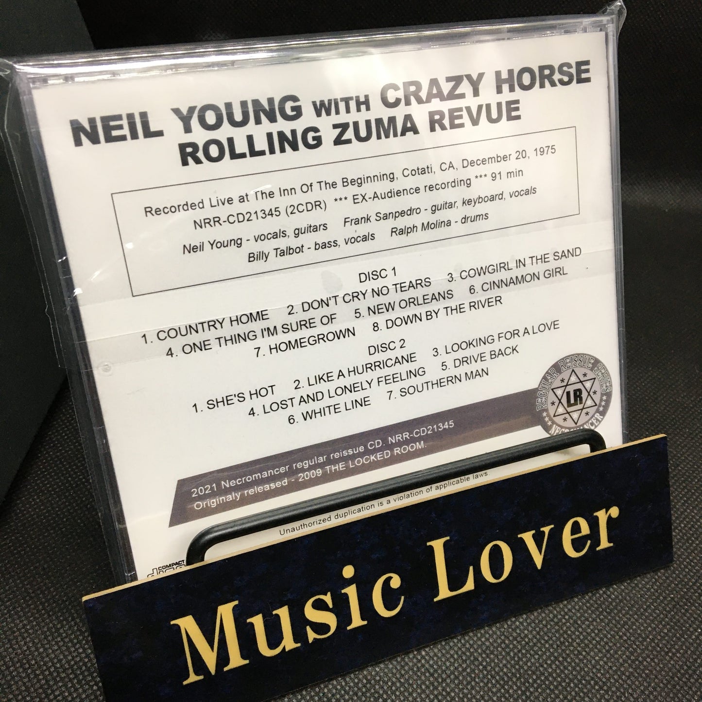 NEIL YOUNG WITH CRAZY HORSE / ROLLING ZUMA REVUE (2CDR)