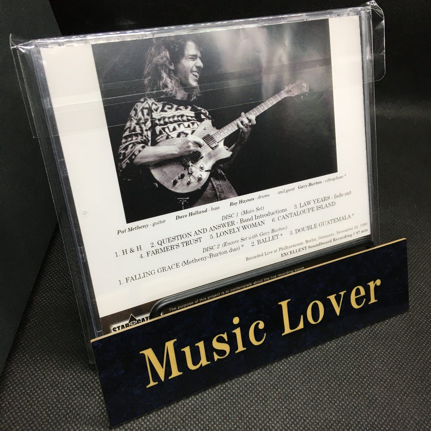 PAT METHENY TRIO WITH GARY BURTON / LIVE IN BERLIN 901102 (2CDR)
