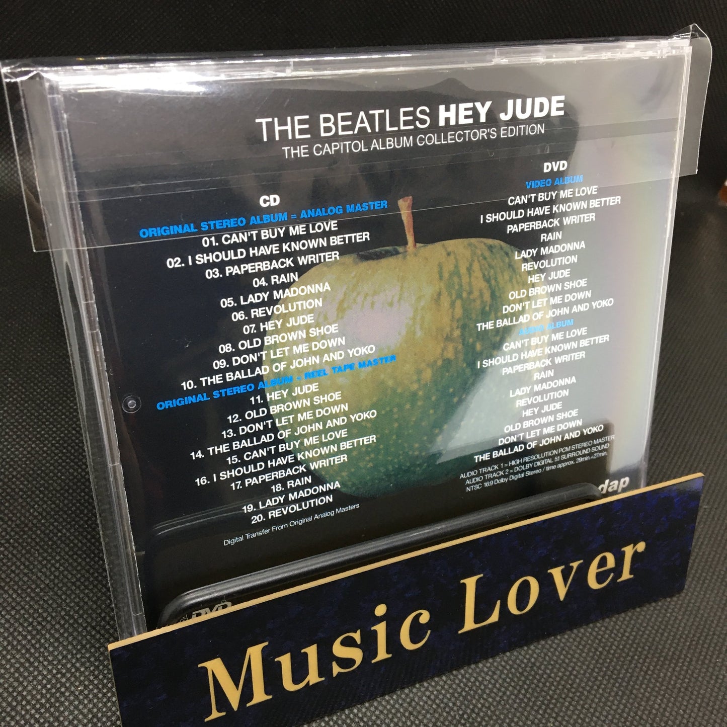 THE BEATLES / HEY JUDE THE CAPITOL ALBUM MASTERS COLLECTOR'S EDITION (1CD+1DVD)