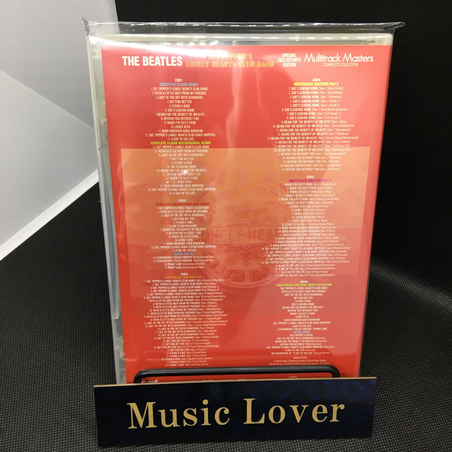 THE BEATLES / SGT.PEPPER'S LONELY HEARTS CLUB BAND MULTITRACK MASTERS (5CD+1DVD)
