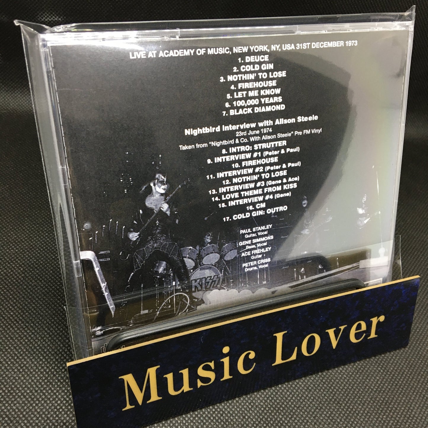 KISS / ACADEMY OF MUSIC 1973 (1CDR)