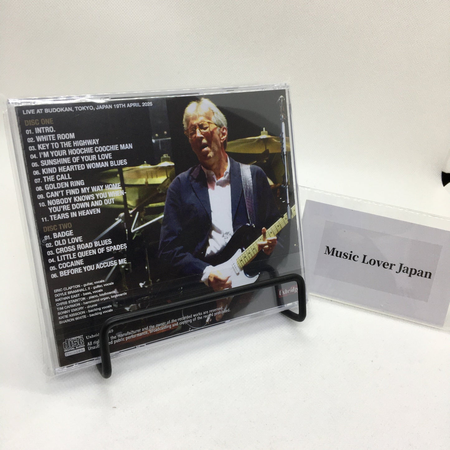 ERIC CLAPTON / BUDOKAN 2025 DAY 4 (2CDR)