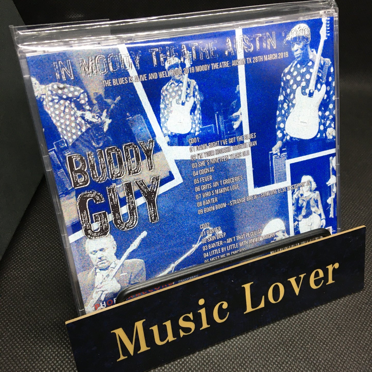 Buddy Guy / The Blues Is Alive And Well Tour 2019 Moody Theatre (2CDR)