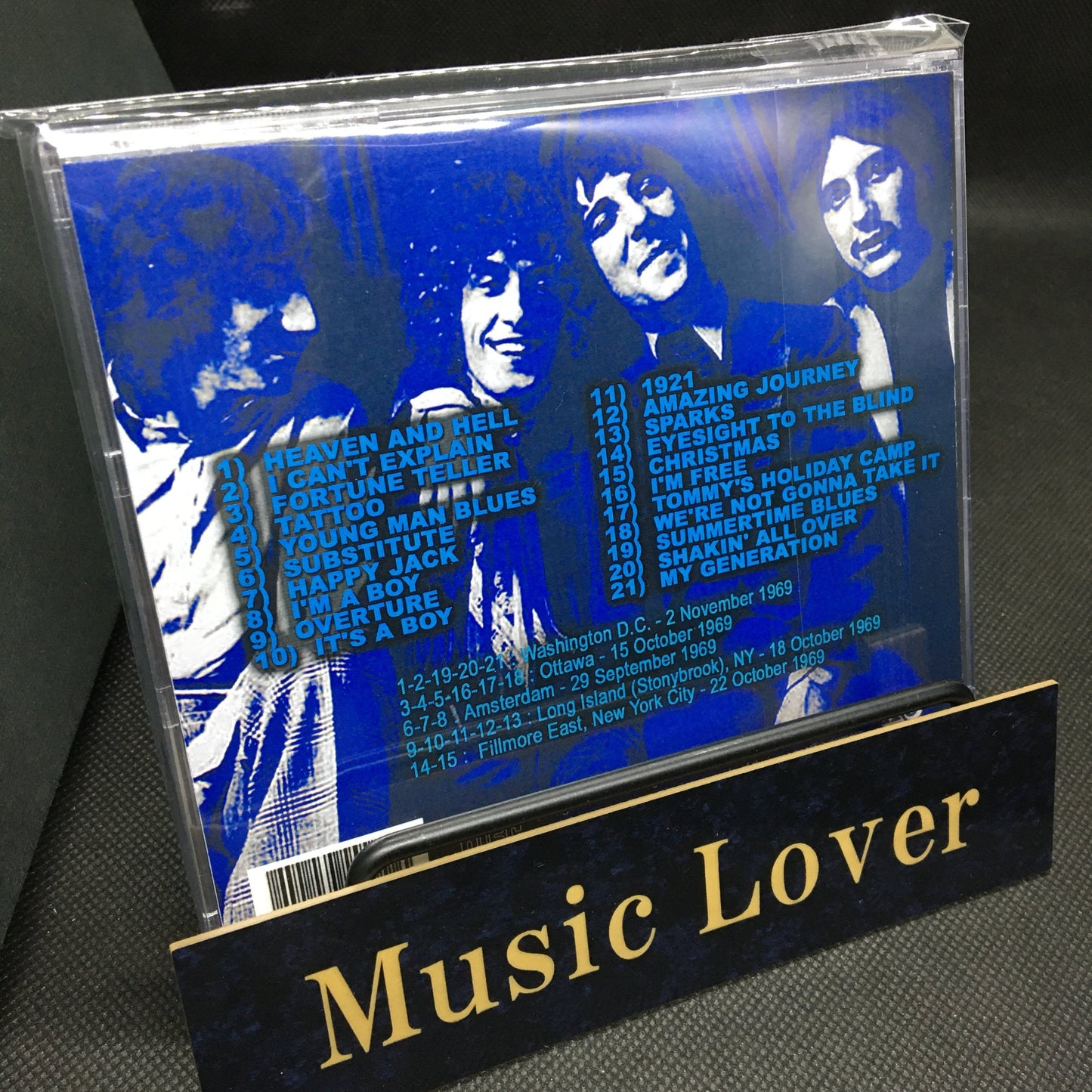 THE WHO / The Best Of The 1969 Soundboard Tapes (1CDR)