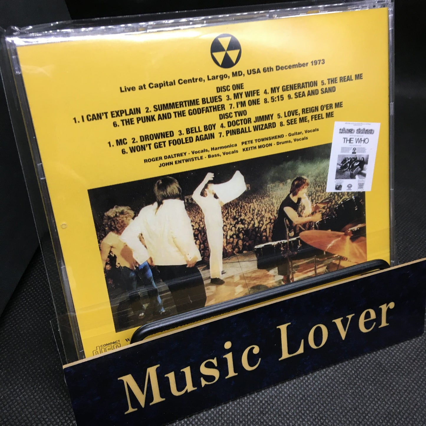 THE WHO / LARGO 1973 STEREO SOUNDBOARD (2CD)