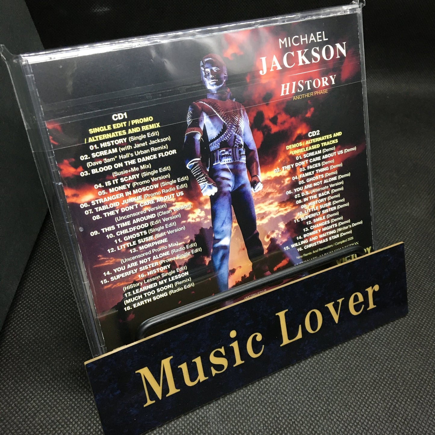 MICHAEL JACKSON / HISTORY ANOTHER PHASE ALTERNATE ALBUM COLLECTION (2CD)