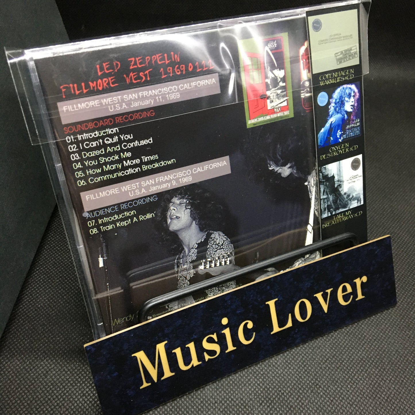 LED ZEPPELIN / FILLMORE WEST 19690111 【1CD】