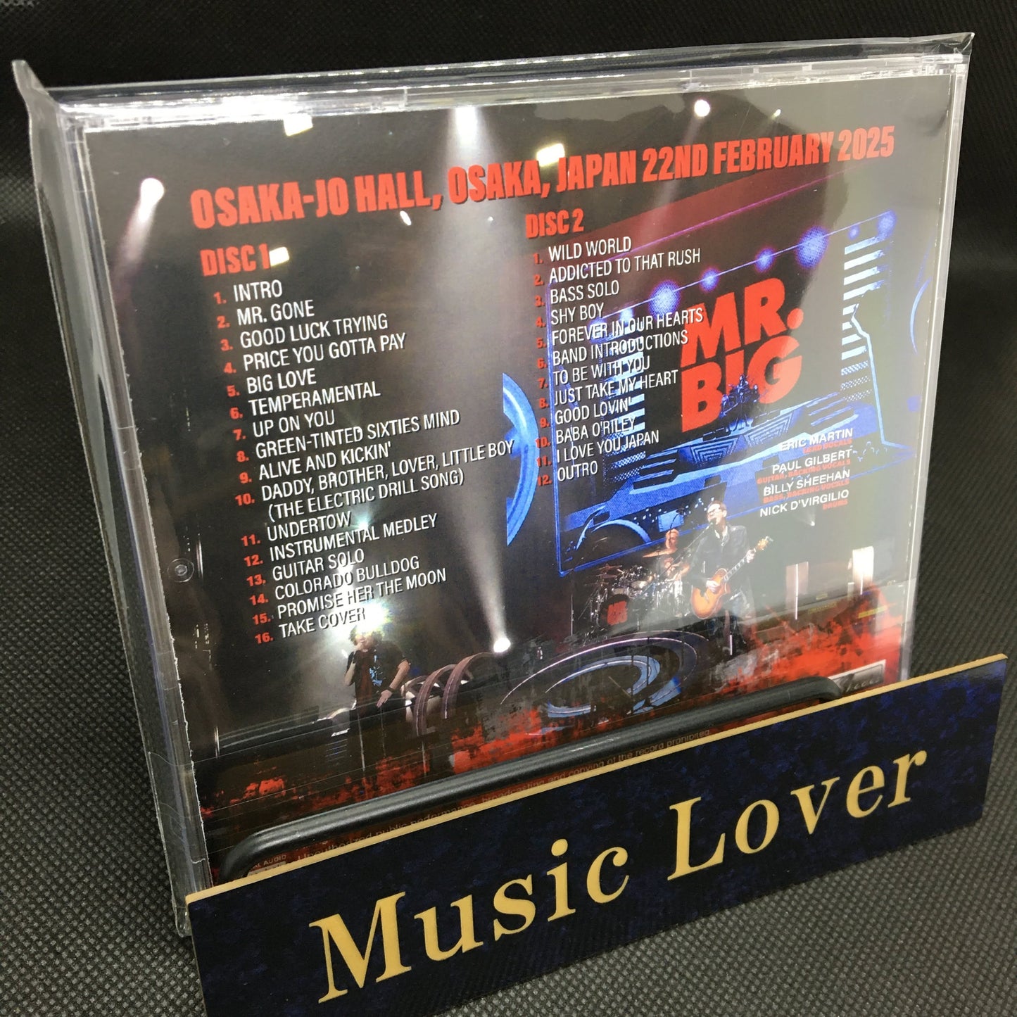 MR.BIG / OSAKA 2025 (2CDR)