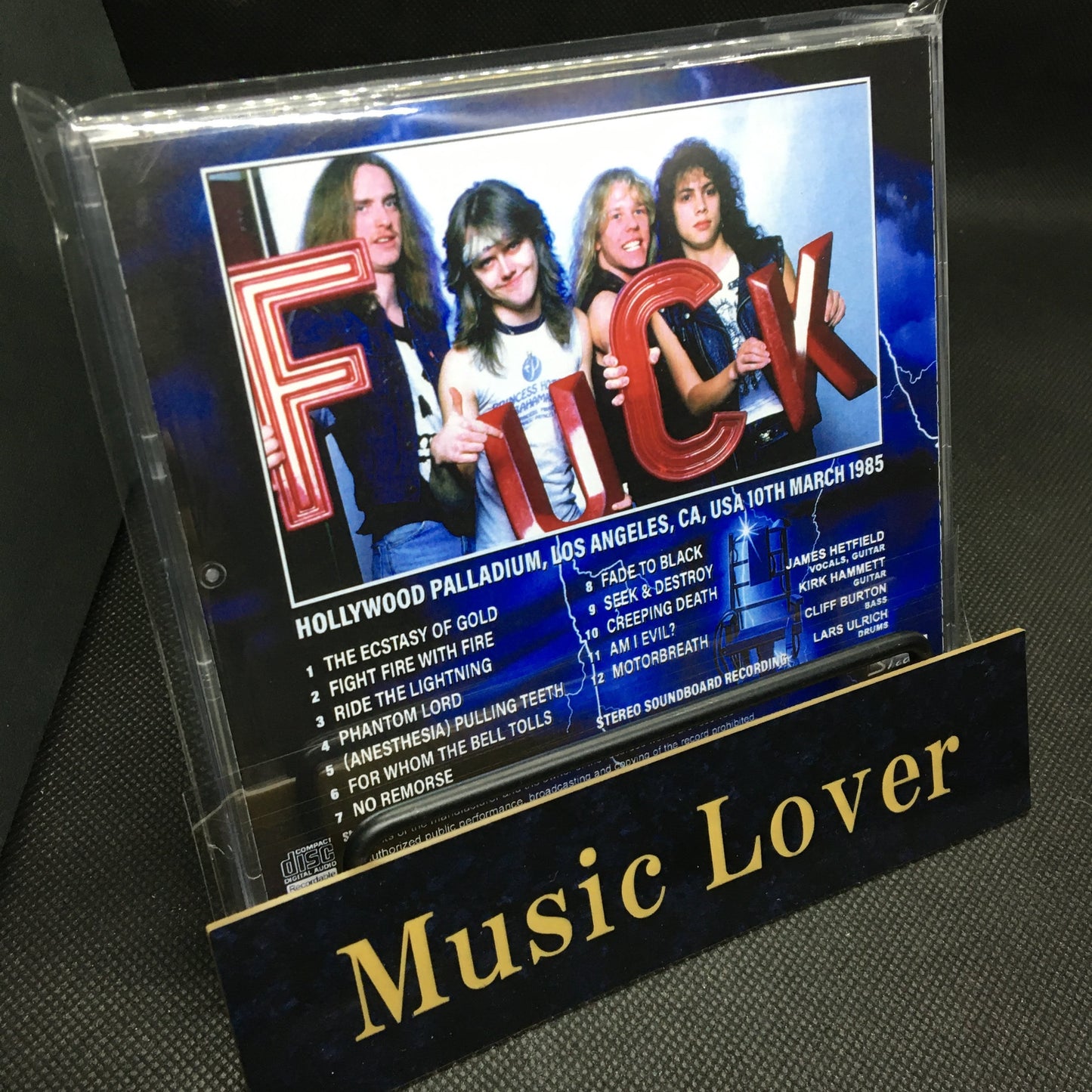 METALLICA / HOLLYWOOD PALLADIUM 1985 SOUNDBOARD (1CDR)