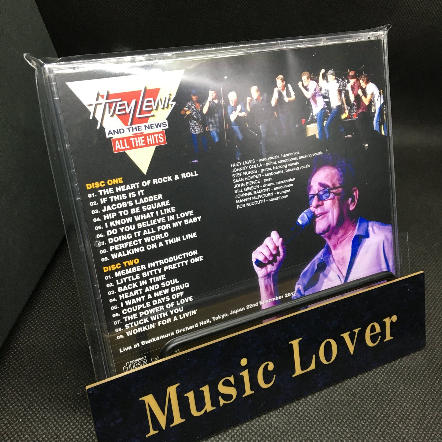HUEY LEWIS & THE NEWS / TOKYO 2017 FINAL NIGHT ALL THE HITS (2CDR)