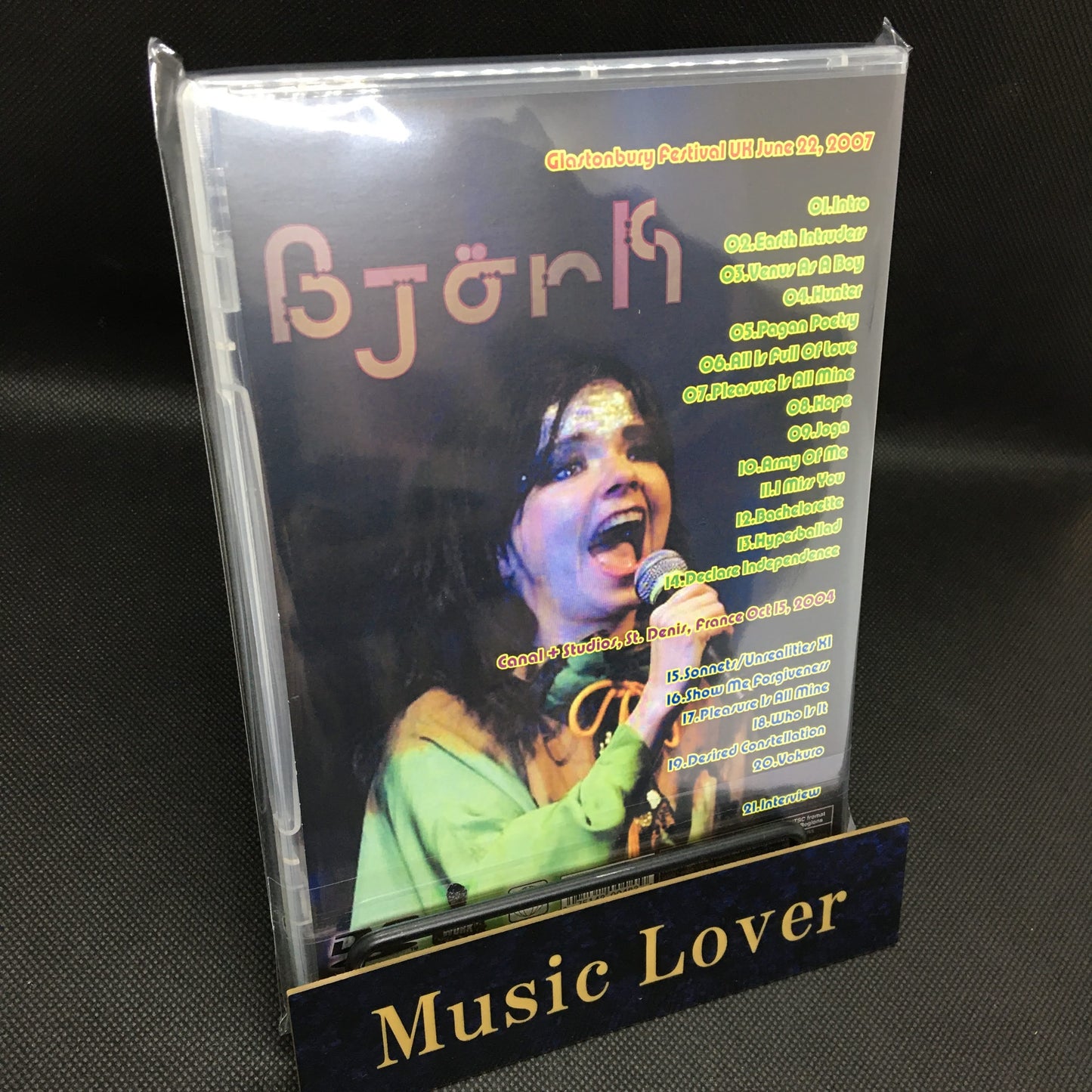 BJORK / GLASTONBURY 2007 PRO SHOT (1DVD)