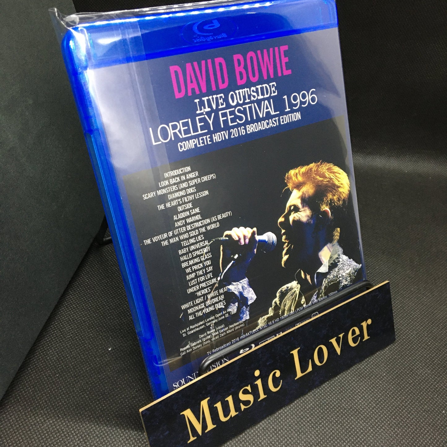 DAVID BOWIE / LIVE OUTSIDE LORELEY FESTIVAL 1996 1BDR