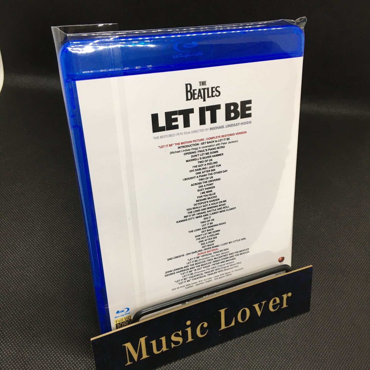 THE BEATLES / "LET IT BE" THE ORIGINAL MOTION PICTURE SPECIAL EDITION (1BDR)