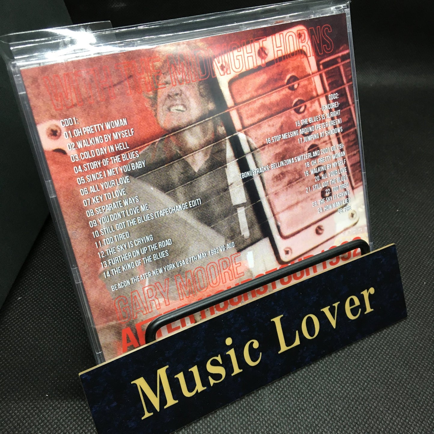 Gary Moore / After Hours Tour 1992 Beacon Theater (2CDR)