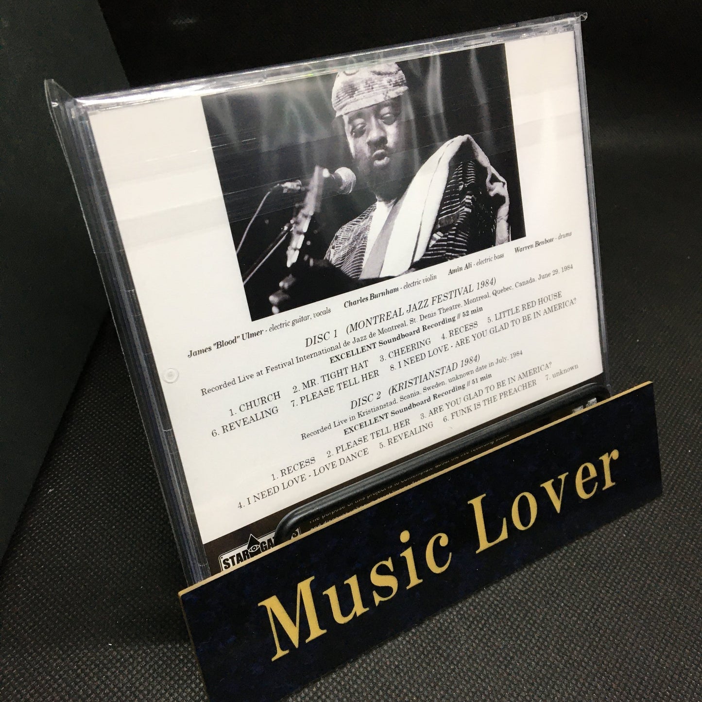 JAMES BLOOD ULMER / LIVE COLLECTION 1984 MONTREAL JAZZ FESTIVAL & KRISTIANSTAD (2CDR)