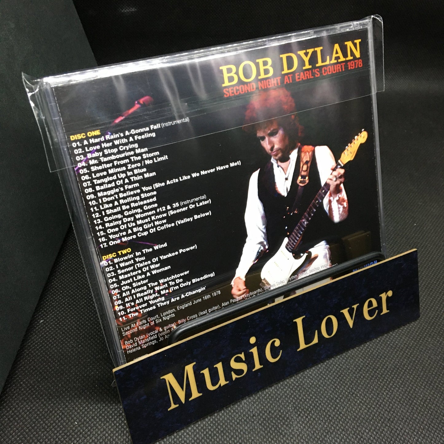 BOB DYLAN / SECOND NIGHT AT EARL'S COURT 1978 (2CDR)