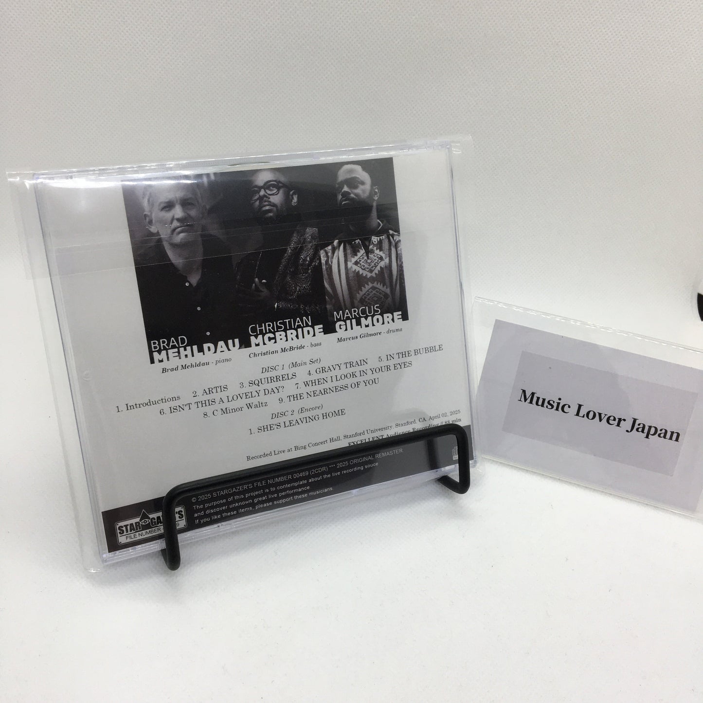 BRAD MEHLDAU TRIO / LIVE AT STANFORD UNIVERSITY 250402 (2CDR)