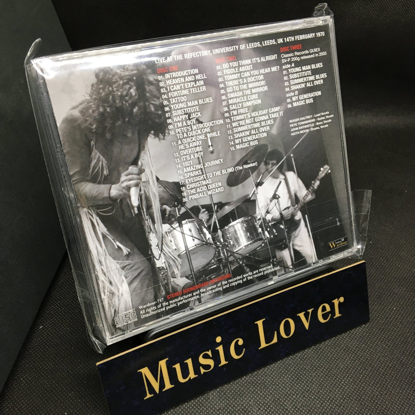 THE WHO / LIVE AT LEEDS: SUPREME EDITION STEREO SOUNDBOARD (3CD)