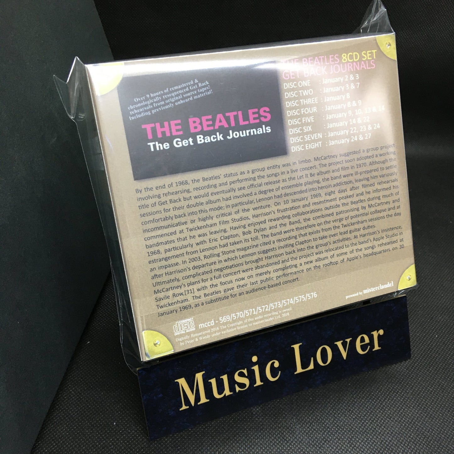 THE BEATLES / GET BACK JOURNALS 【8CD】