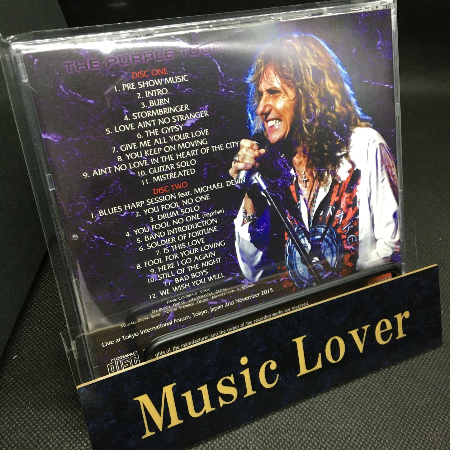 WHITESNAKE / TOKYO 2015 (2CD)