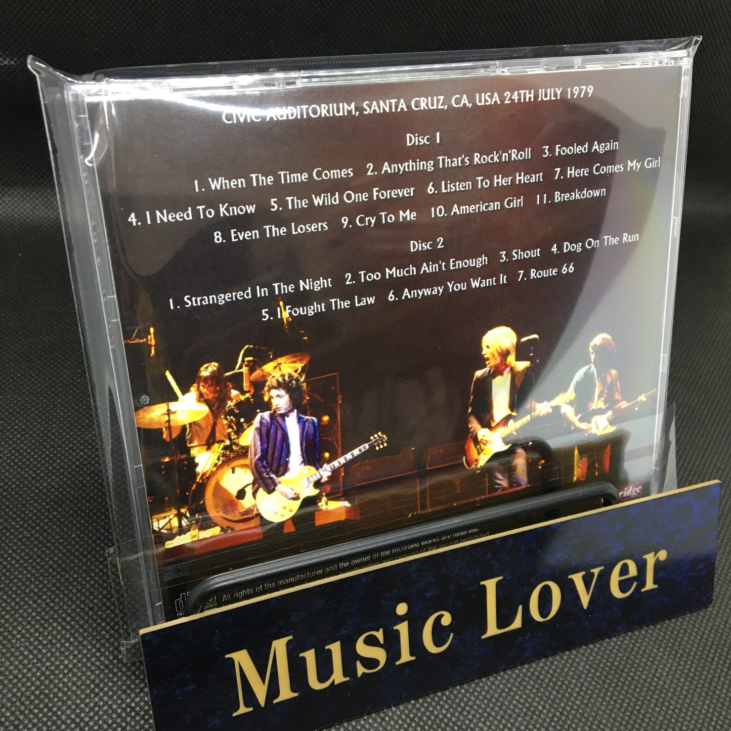 TOM PETTY & THE HEARTBREAKERS / SANTA CRUZ 1979 SOUNDBOARD (2CDR)
