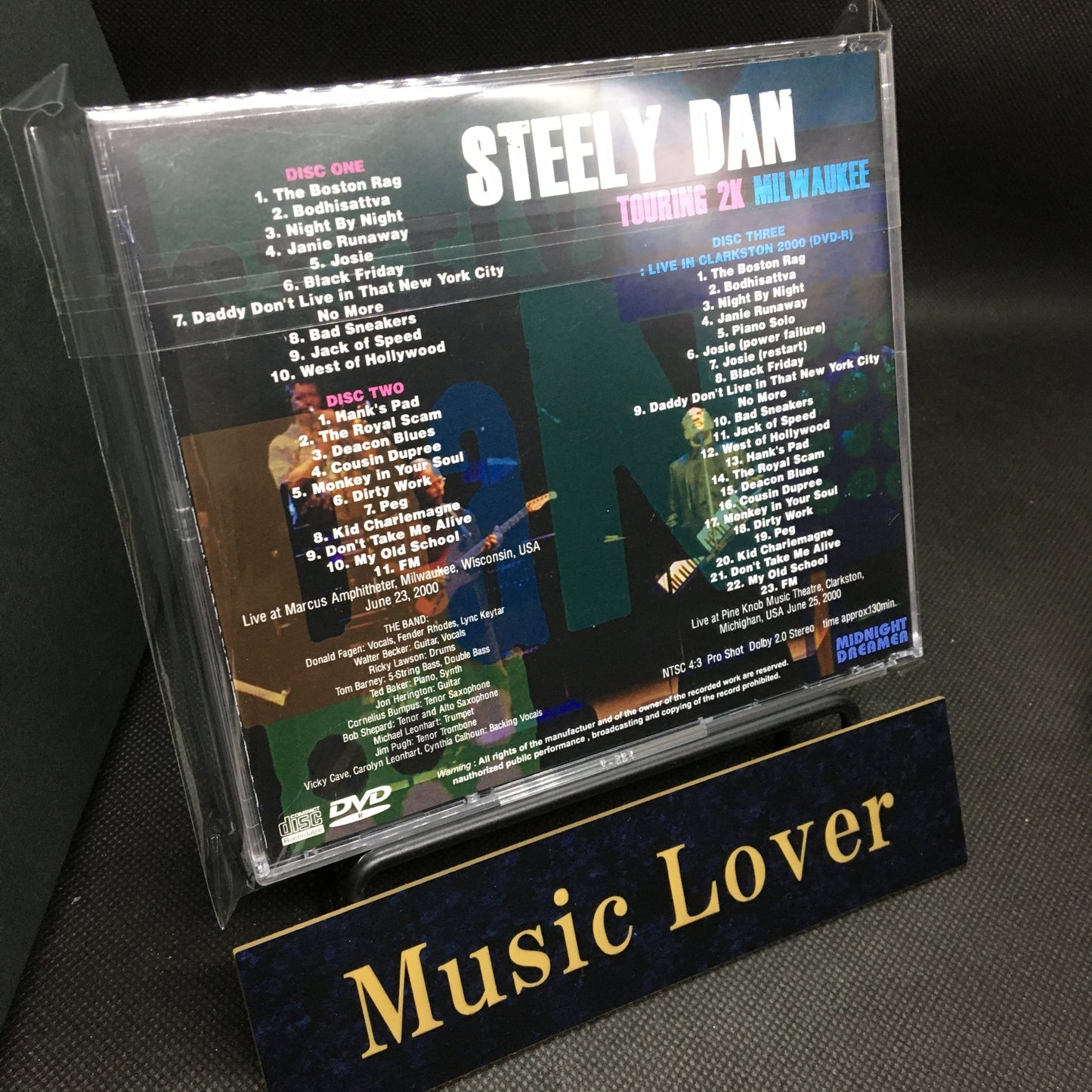 STEELY DAN / TOURING 2K MILWAUKEE (2CDR+1DVDR)