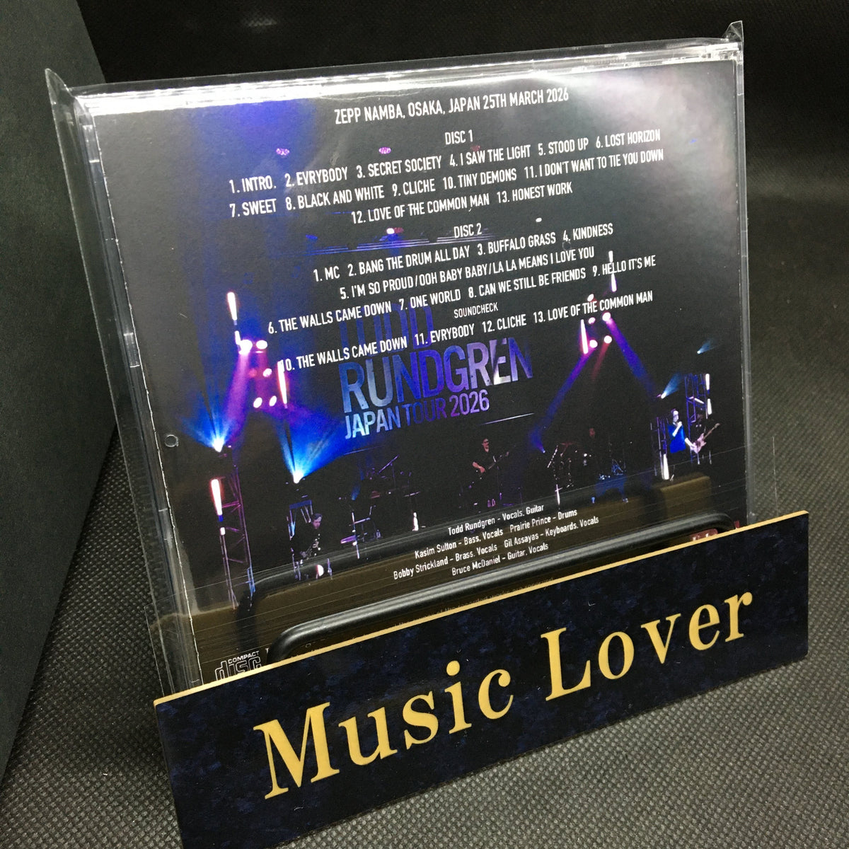 TODD RUNDGREN / OSAKA 2026 (2CDR)
