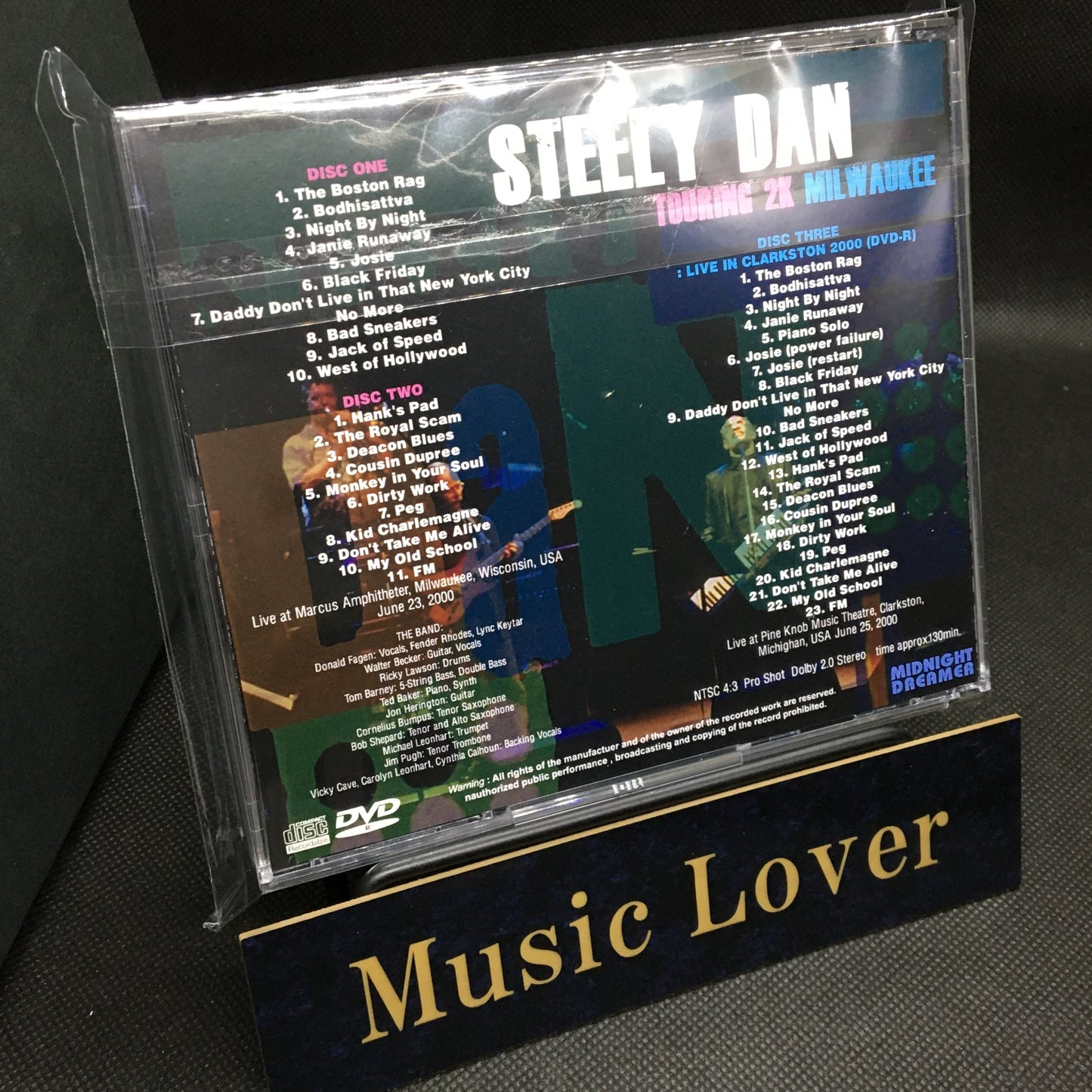 STEELY DAN / TOURING 2K MILWAUKEE (2CDR+1DVDR)