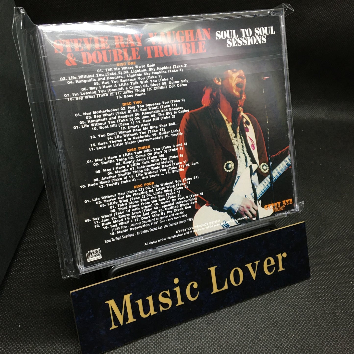 STEVIE RAY VAUGHAN & DOUBLE TROUBLE / SOUL TO SOUL SESSIONS (4CDR)