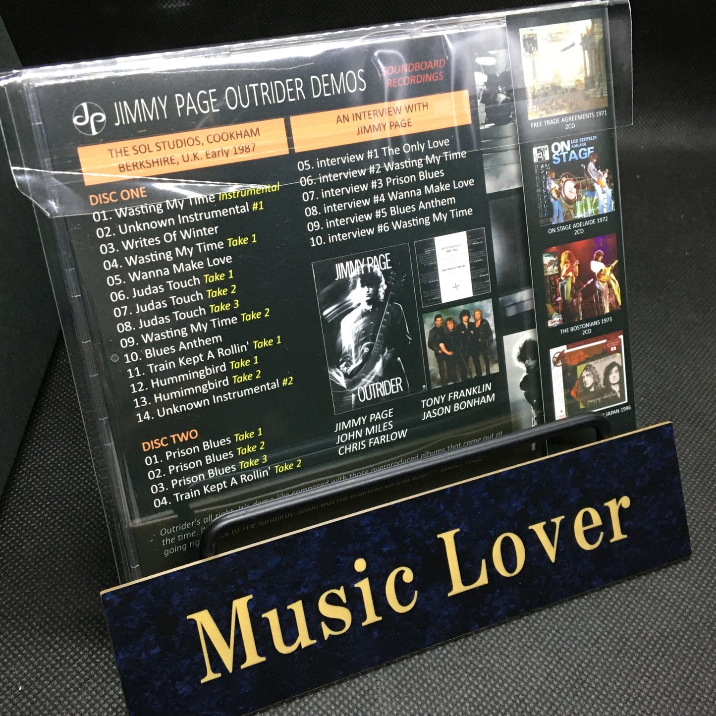 JIMMY PAGE / OUTRIDER DEMOS (2CD)