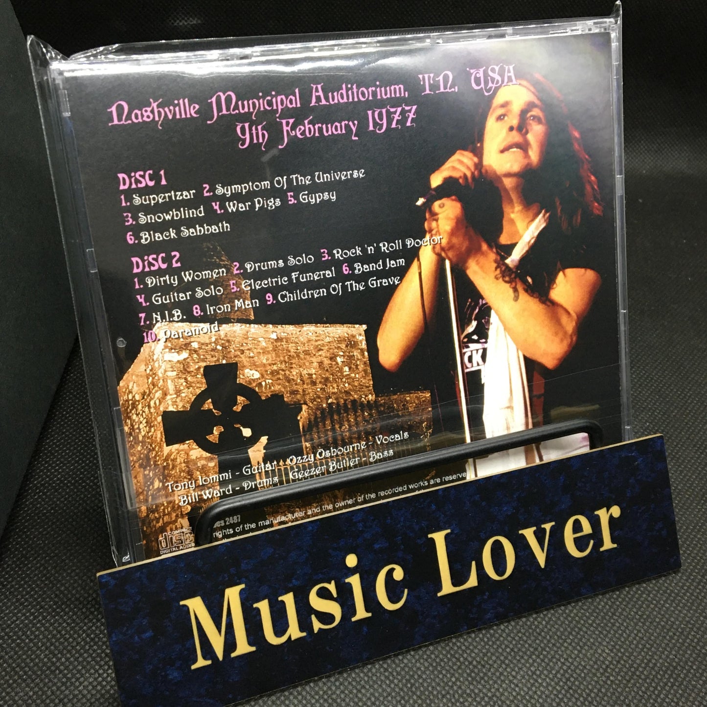 BLACK SABBATH / IN NASHVILLE 1977 (2CDR)