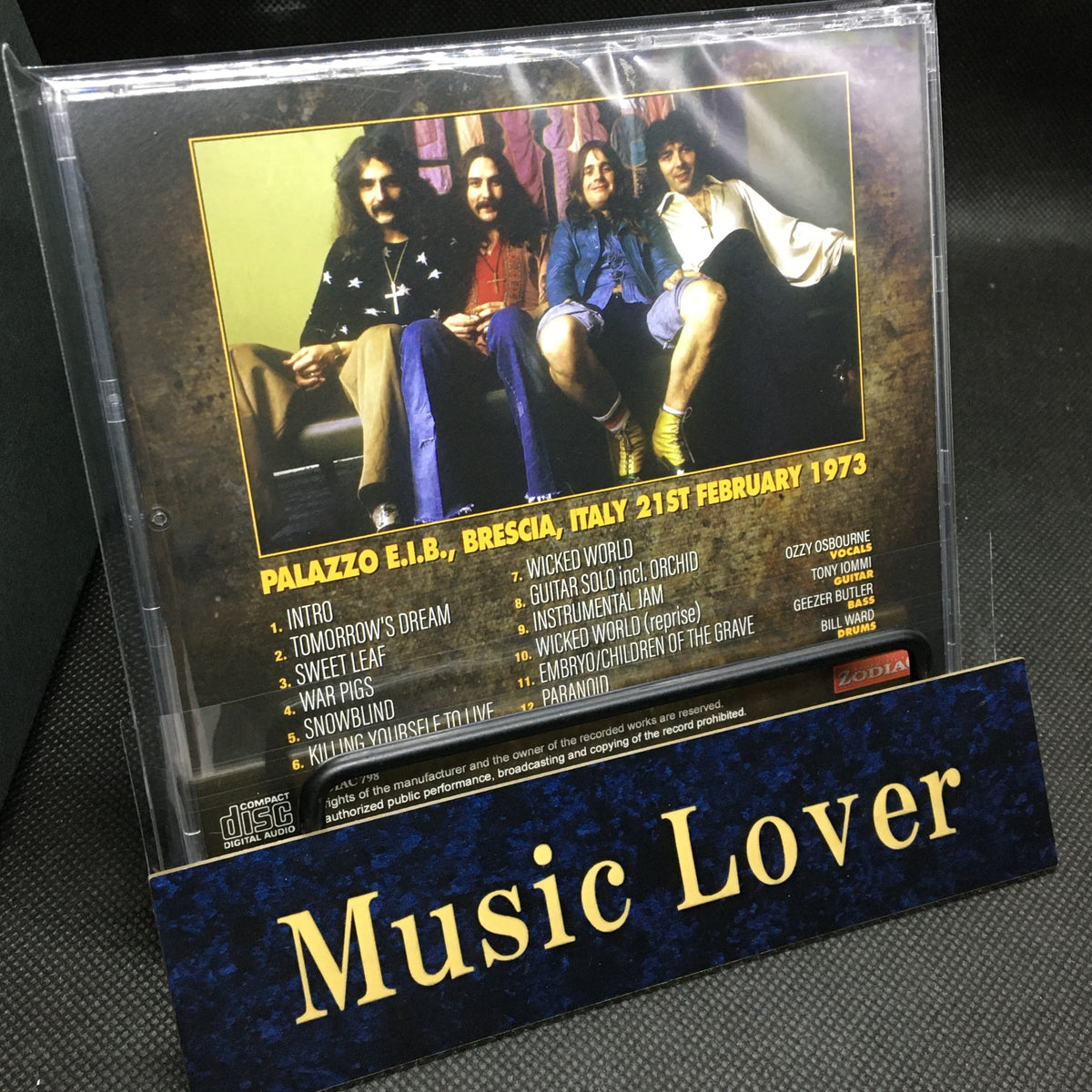 BLACK SABBATH / BRESCIA 1973 (1CD)