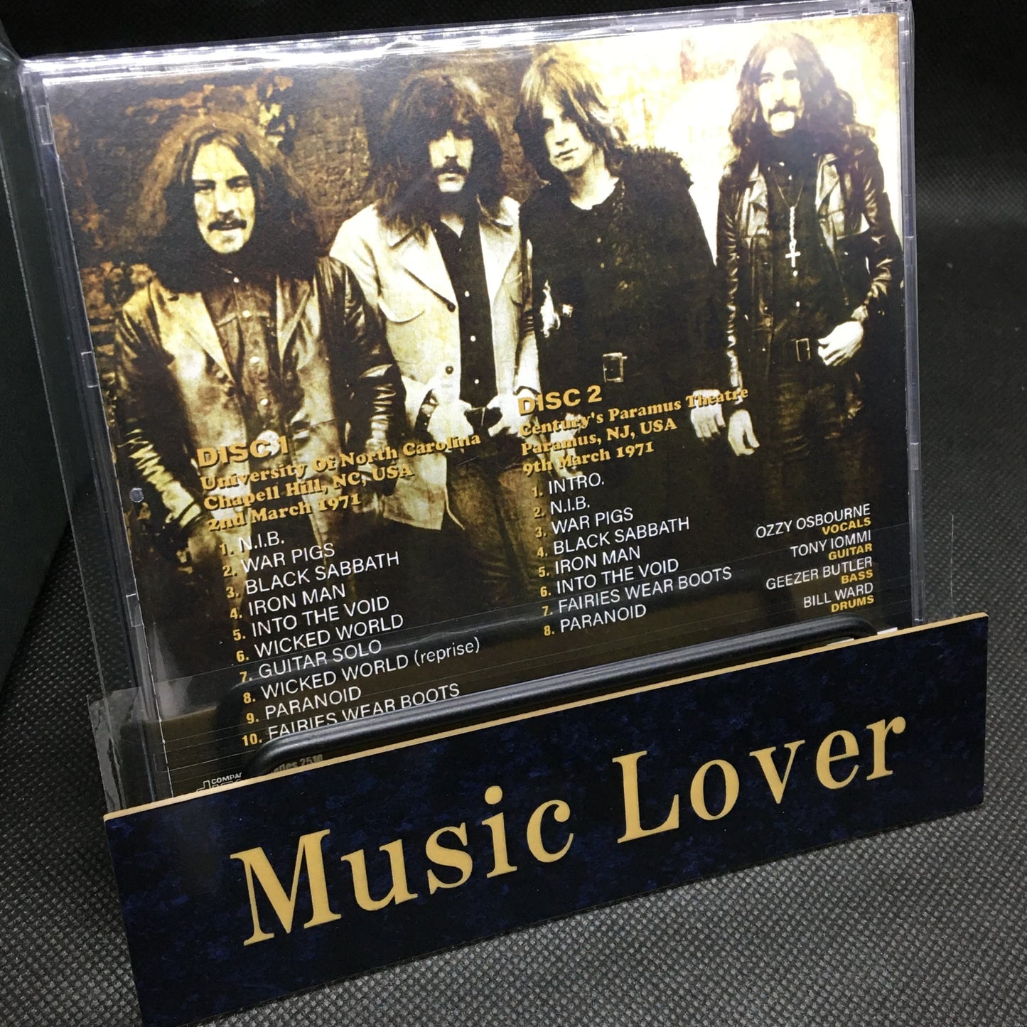 BLACK SABBATH / INTO THE VOID 1971 (2CDR)