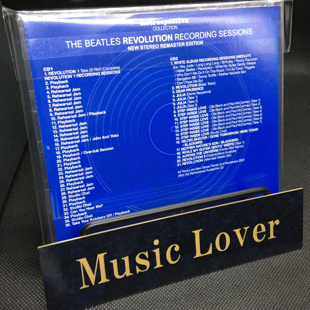 THE BEATLES / REVOLUTION RECORDING SESSIONS NEW STEREO REMASTER EDITION (2CD)
