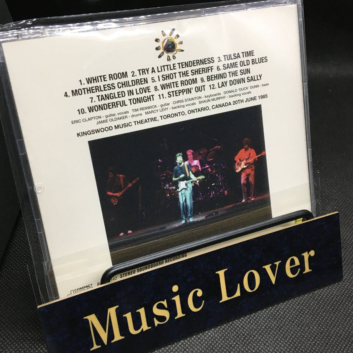 ERIC CLAPTON / TORONTO REHEARSAL 1985 SOUNDBOARD MASTER (1CD)